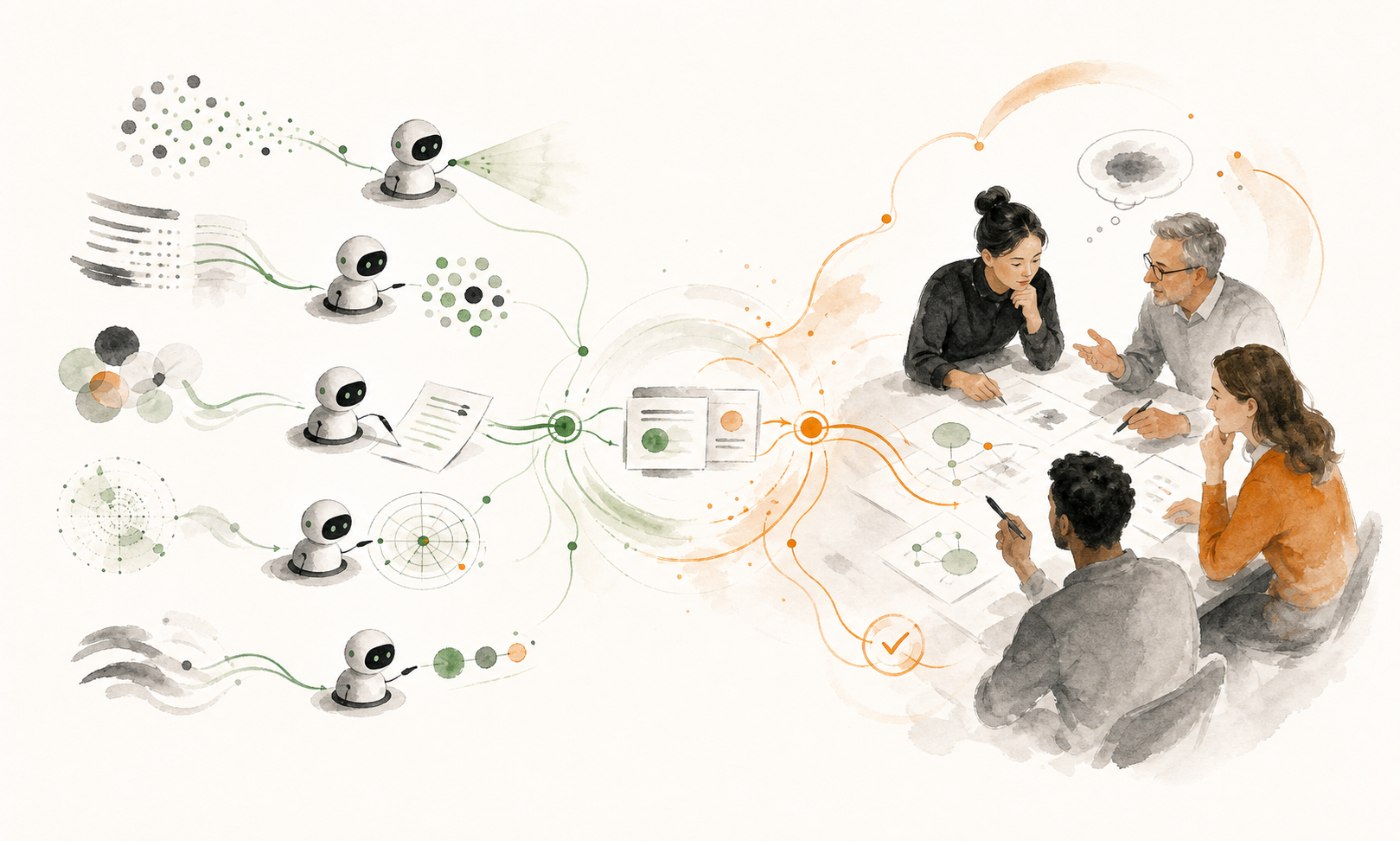 Foresight Agents And People Interaction Landscape