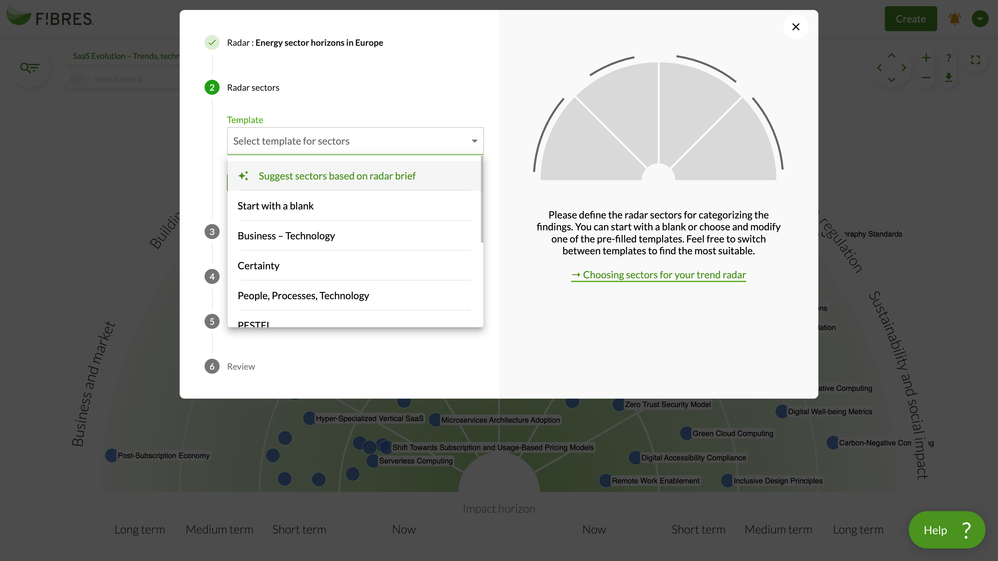 radar manager suggest sectors ai