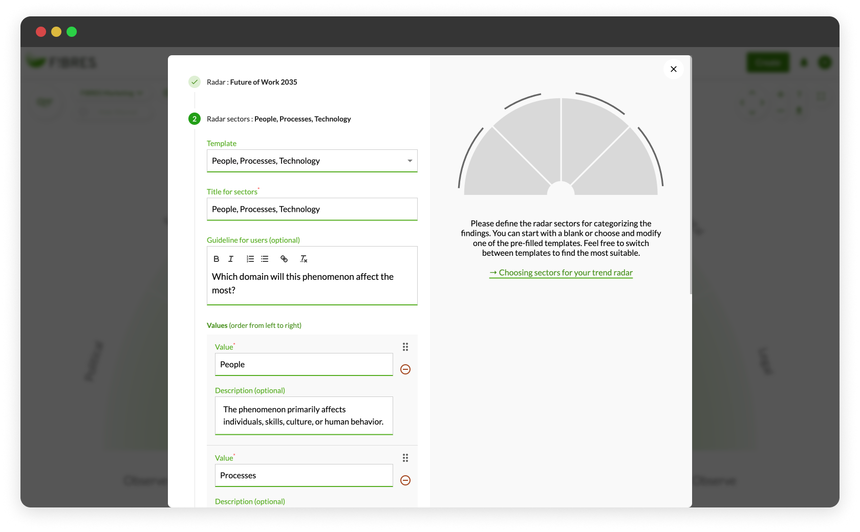 Trend Radar Manager by FIBRES